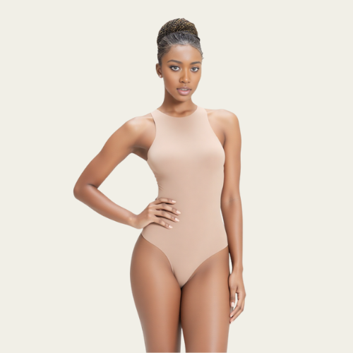 Lumè London Shapewear High Neck Bodysuit