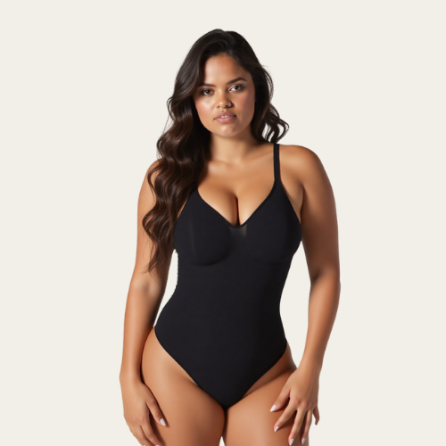 Lumè London Shapewear Low Neck Bodysuit