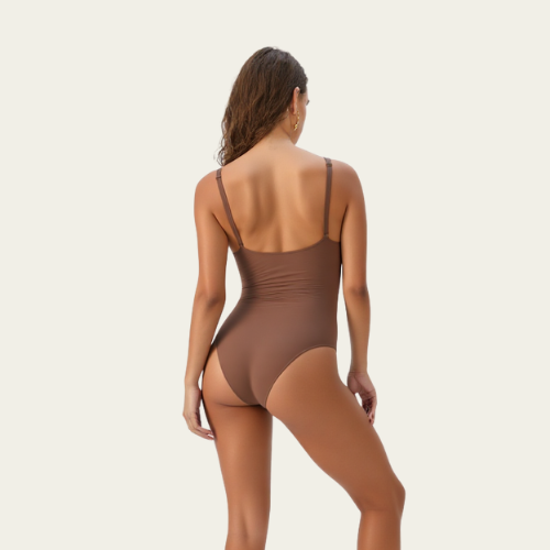 Lumè London Shapewear Zip Front Bodysuit