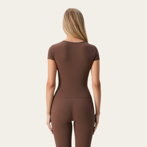 Lumè London Short Sleeve Workout Top