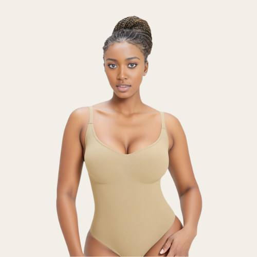 Lumè London Shapewear Low Neck Bodysuit