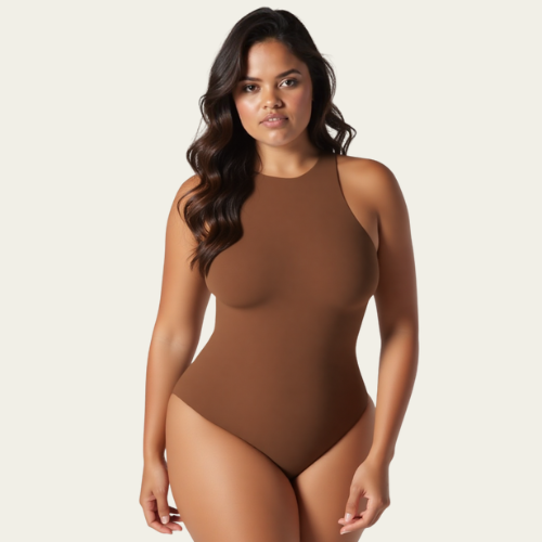 Lumè London Shapewear High Neck Bodysuit