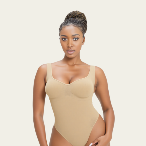 Lumè London Shapewear Neck Thong Bodysuit