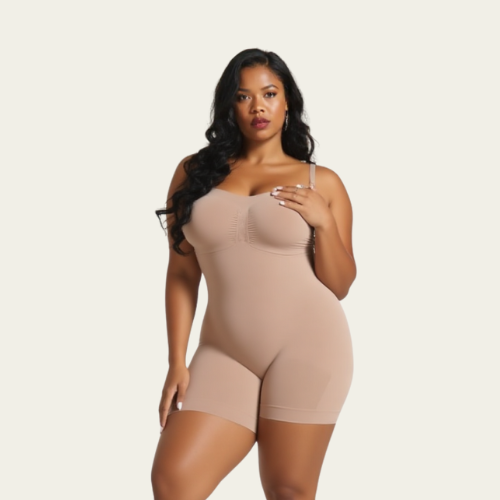 Lumè London Shapewear Strapless Shortie Bodysuit