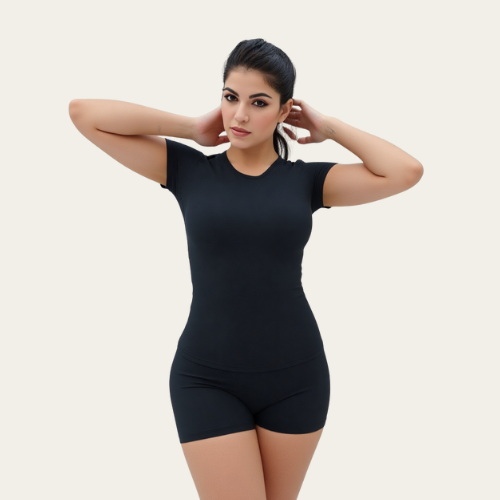 Lumè London Short Sleeve Workout Top